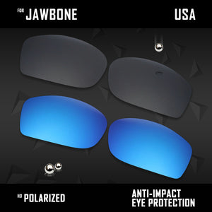 Anti Scratch Polarized Replacement Lenses for-Oakley Jawbone Options