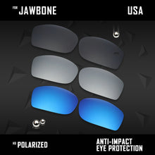 Load image into Gallery viewer, Anti Scratch Polarized Replacement Lenses for-Oakley Jawbone Options