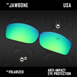 Anti Scratch Polarized Replacement Lenses for-Oakley Jawbone Options