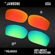 Load image into Gallery viewer, Anti Scratch Polarized Replacement Lenses for-Oakley Jawbone Options