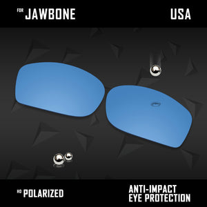 Anti Scratch Polarized Replacement Lenses for-Oakley Jawbone Options