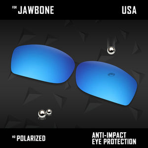 Anti Scratch Polarized Replacement Lenses for-Oakley Jawbone Options