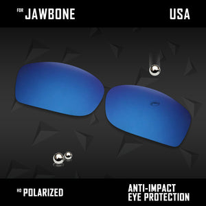 Anti Scratch Polarized Replacement Lenses for-Oakley Jawbone Options