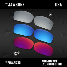 Load image into Gallery viewer, Anti Scratch Polarized Replacement Lenses for-Oakley Jawbone Options