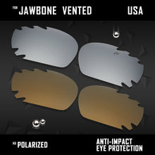 Load image into Gallery viewer, Anti Scratch Polarized Replacement Lenses for-Oakley Jawbone Vented Options
