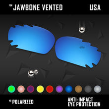 Anti Scratch Polarized Replacement Lenses for-Oakley Jawbone Vented Options
