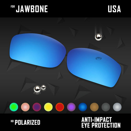 Anti Scratch Polarized Replacement Lenses for-Oakley Jawbone Options