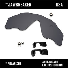 Load image into Gallery viewer, Anti Scratch Polarized Replacement Lens&amp;Rubber Kits for-Oakley Jawbreaker OO9290
