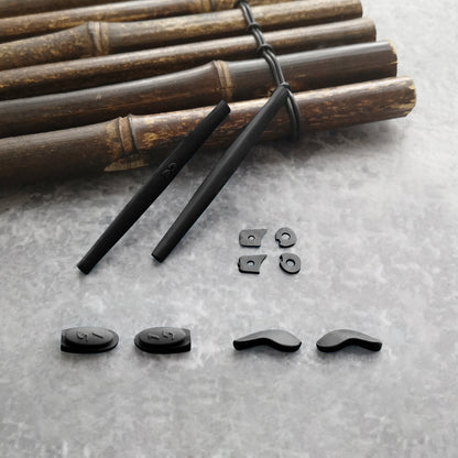 LensOcean EarSocks&Nose Pads Replacement Rubber Kit for-Oakley Juilet-Options