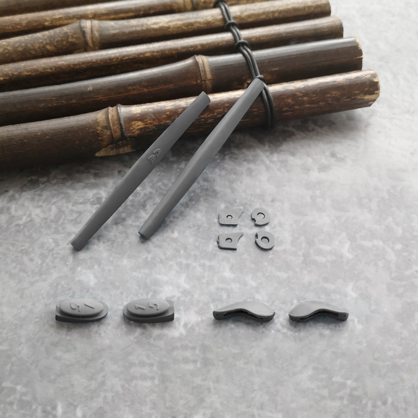LensOcean EarSocks&Nose Pads Replacement Rubber Kit for-Oakley Juilet-Options
