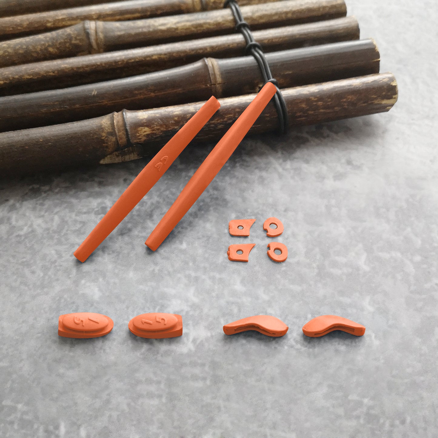 LensOcean EarSocks&Nose Pads Replacement Rubber Kit for-Oakley Juilet-Options