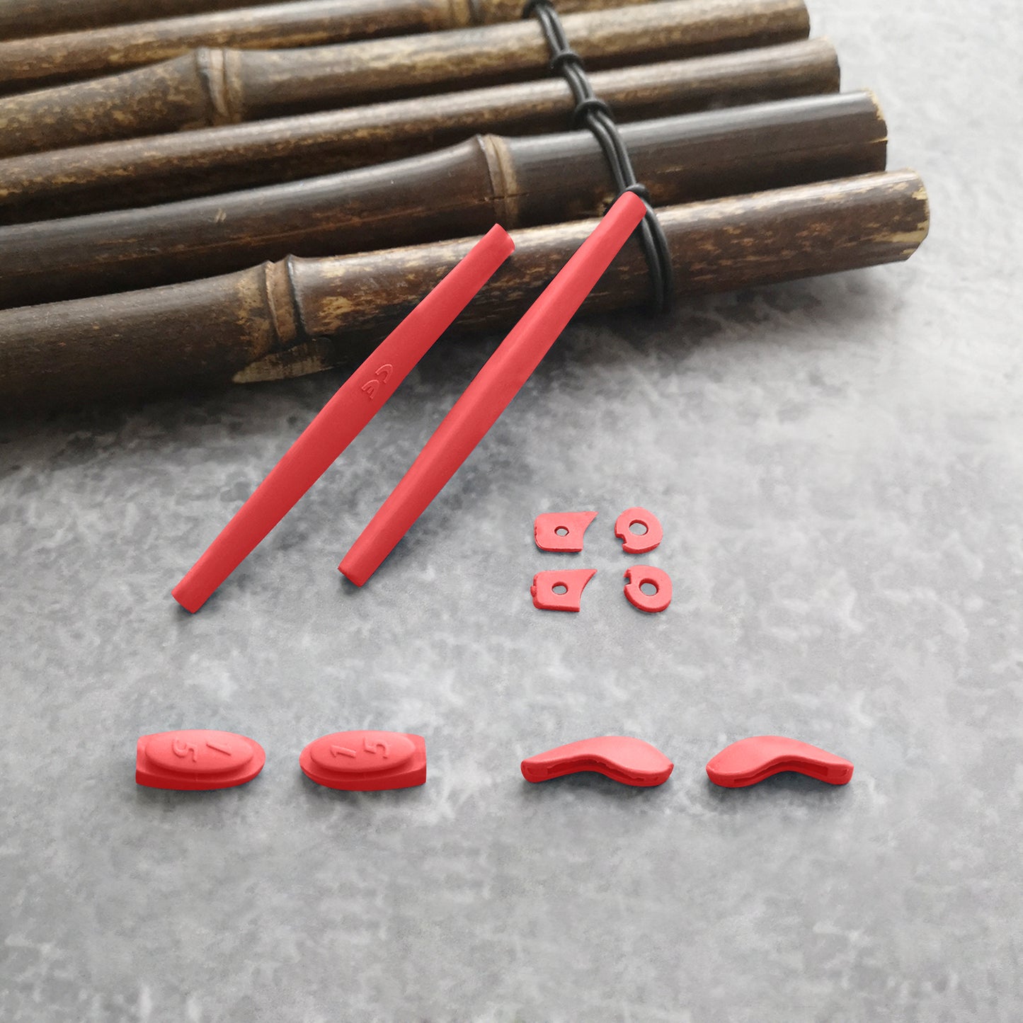 LensOcean EarSocks&Nose Pads Replacement Rubber Kit for-Oakley Juilet-Options