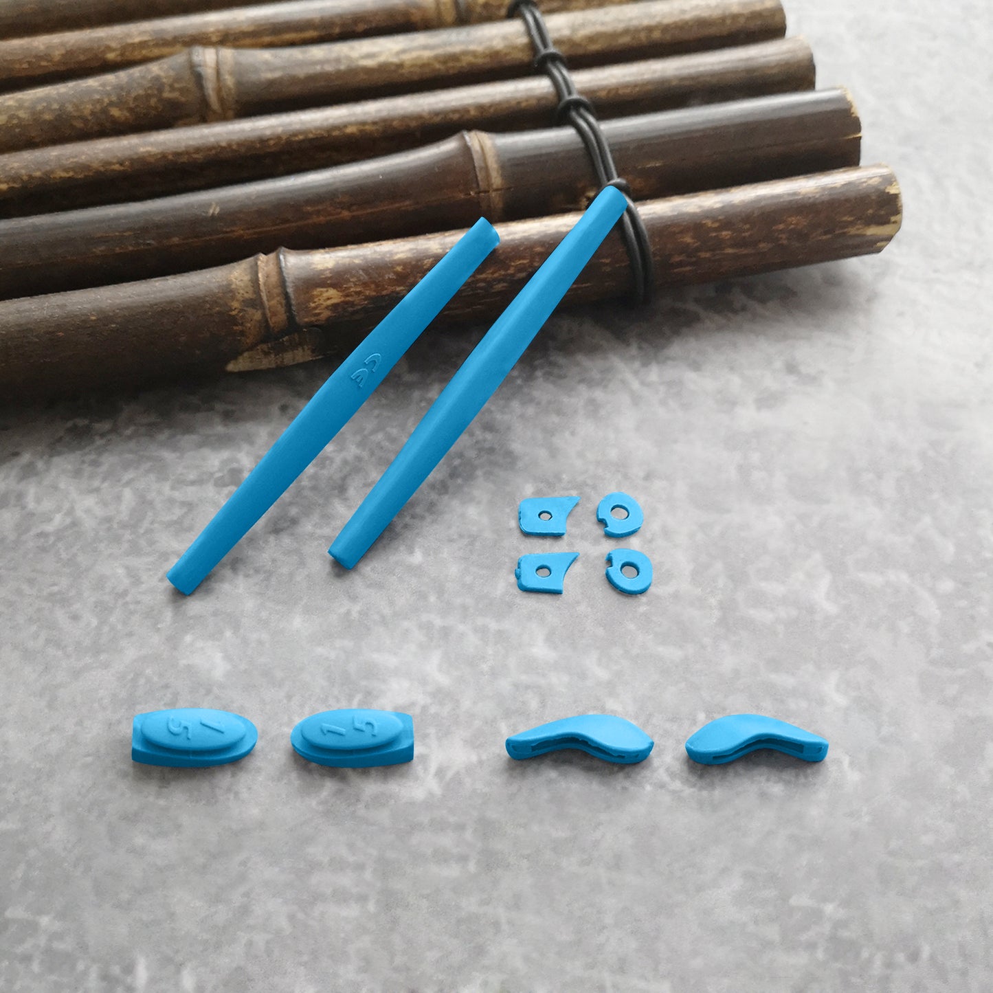 LensOcean EarSocks&Nose Pads Replacement Rubber Kit for-Oakley Juilet-Options