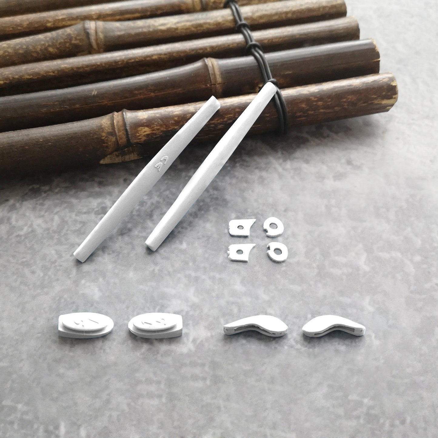 LensOcean EarSocks&Nose Pads Replacement Rubber Kit for-Oakley Juilet-Options