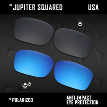 Load image into Gallery viewer, Anti Scratch Polarized Replacement Lenses for-Oakley Jupiter Squared OO9135 Opt