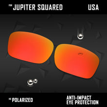 Load image into Gallery viewer, Anti Scratch Polarized Replacement Lenses for-Oakley Jupiter Squared OO9135 Opt