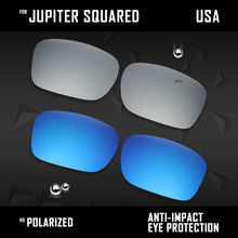 Load image into Gallery viewer, Anti Scratch Polarized Replacement Lenses for-Oakley Jupiter Squared OO9135 Opt