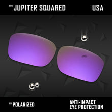 Load image into Gallery viewer, Anti Scratch Polarized Replacement Lenses for-Oakley Jupiter Squared OO9135 Opt