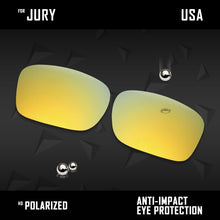 Load image into Gallery viewer, Anti Scratch Polarized Replacement Lenses for-Oakley Jury OO4045 Options