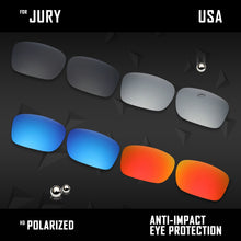 Load image into Gallery viewer, Anti Scratch Polarized Replacement Lenses for-Oakley Jury OO4045 Options