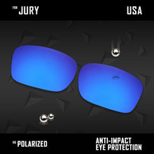 Load image into Gallery viewer, Anti Scratch Polarized Replacement Lenses for-Oakley Jury OO4045 Options
