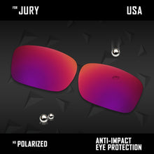 Load image into Gallery viewer, Anti Scratch Polarized Replacement Lenses for-Oakley Jury OO4045 Options