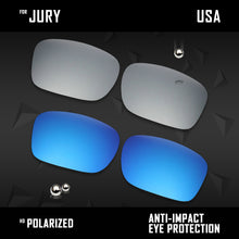 Load image into Gallery viewer, Anti Scratch Polarized Replacement Lenses for-Oakley Jury OO4045 Options