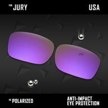 Load image into Gallery viewer, Anti Scratch Polarized Replacement Lenses for-Oakley Jury OO4045 Options