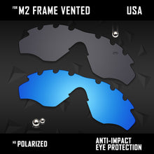 Load image into Gallery viewer, Anti Scratch Polarized Replacement Lenses for-Oakley M2 Frame Vented Options