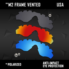 Load image into Gallery viewer, Anti Scratch Polarized Replacement Lenses for-Oakley M2 Frame Vented Options