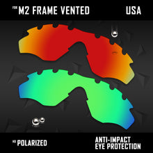 Load image into Gallery viewer, Anti Scratch Polarized Replacement Lenses for-Oakley M2 Frame Vented Options