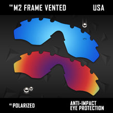 Load image into Gallery viewer, Anti Scratch Polarized Replacement Lenses for-Oakley M2 Frame Vented Options