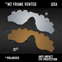 Load image into Gallery viewer, Anti Scratch Polarized Replacement Lenses for-Oakley M2 Frame Vented Options