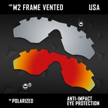 Load image into Gallery viewer, Anti Scratch Polarized Replacement Lenses for-Oakley M2 Frame Vented Options