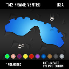 Load image into Gallery viewer, Anti Scratch Polarized Replacement Lenses for-Oakley M2 Frame Vented Options