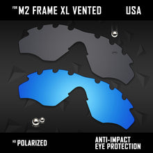 Load image into Gallery viewer, Anti Scratch Polarized Replacement Lens for-Oakley M2 Frame XL Vented OO9343 Opt