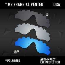 Load image into Gallery viewer, Anti Scratch Polarized Replacement Lens for-Oakley M2 Frame XL Vented OO9343 Opt