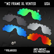 Load image into Gallery viewer, Anti Scratch Polarized Replacement Lens for-Oakley M2 Frame XL Vented OO9343 Opt