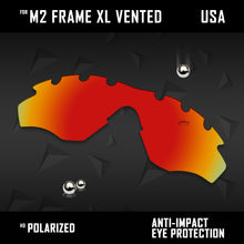 Load image into Gallery viewer, Anti Scratch Polarized Replacement Lens for-Oakley M2 Frame XL Vented OO9343 Opt