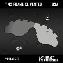 Load image into Gallery viewer, Anti Scratch Polarized Replacement Lens for-Oakley M2 Frame XL Vented OO9343 Opt