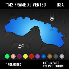 Load image into Gallery viewer, Anti Scratch Polarized Replacement Lens for-Oakley M2 Frame XL Vented OO9343 Opt