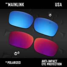 Load image into Gallery viewer, Anti Scratch Polarized Replacement Lenses for-Oakley Mainlink OO9264 Options