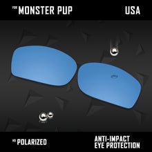 Load image into Gallery viewer, Anti Scratch Polarized Replacement Lenses for-Oakley Monster Pup Options