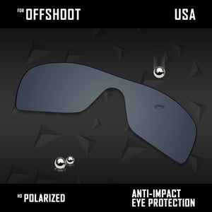 Anti Scratch Polarized Replacement Lenses for-Oakley Offshoot OO9190 Options