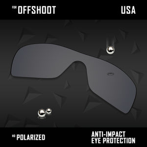 Anti Scratch Polarized Replacement Lenses for-Oakley Offshoot OO9190 Options