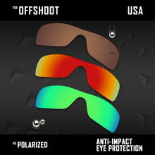 Load image into Gallery viewer, Anti Scratch Polarized Replacement Lenses for-Oakley Offshoot OO9190 Options