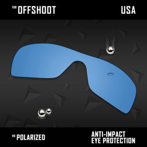 Anti Scratch Polarized Replacement Lenses for-Oakley Offshoot OO9190 Options