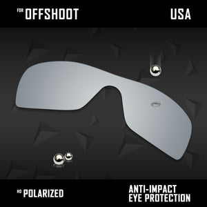 Anti Scratch Polarized Replacement Lenses for-Oakley Offshoot OO9190 Options