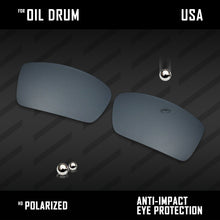 Load image into Gallery viewer, Anti Scratch Polarized Replacement Lenses for-Oakley Oil Drum Options