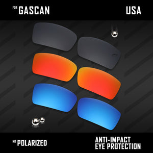 Anti Scratch Polarized Replacement Lenses for-Oakley Oil Drum Options